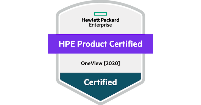Hewlett Packard Product Certified